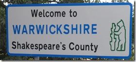Warwicks Road Sign